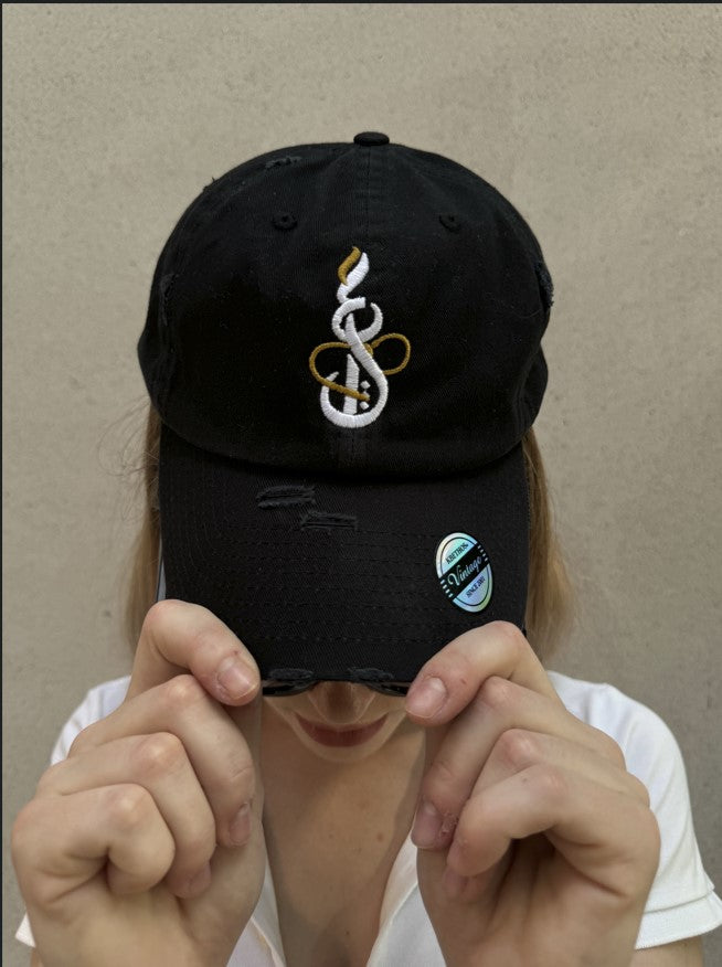 Dad Hat - Black Exotic